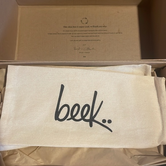 Beek Falcon Leather Cognac Zip up Ankle Boots Size 6 - Picture 4 of 4